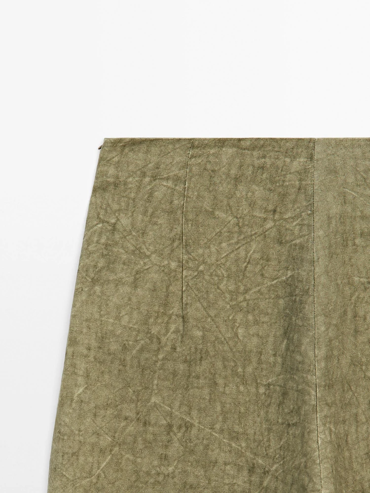 Pantalon fluide 100 % lin