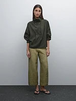 Pantalon fluide 100 % lin