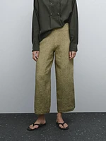 Pantalon fluide 100 % lin