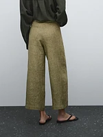 Pantalon fluide 100 % lin