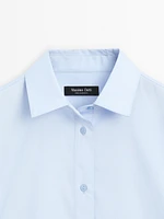 100% cotton poplin shirt