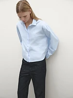 100% cotton poplin shirt