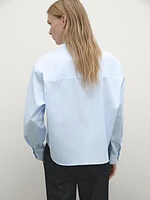 100% cotton poplin shirt