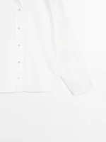 Chemise en popeline 100 % coton