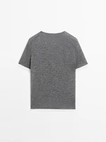 Knit double-effect T-shirt