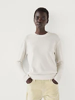 100% cashmere knit sweater