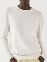 100% cashmere knit sweater