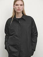 Double technical fabric jacket