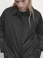 Double technical fabric jacket