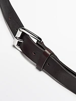 Ceinture cloutée en cuir