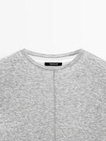 Double-layer cotton T-shirt