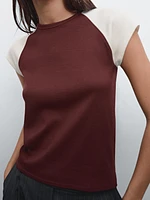 Ribbed cotton tank top
