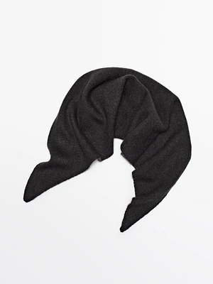 100% cashmere bandana