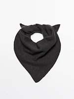 100% cashmere bandana