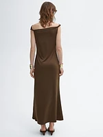 Long asymmetric dress