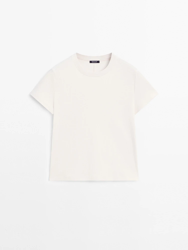 T-shirt couture coton heavy weight
