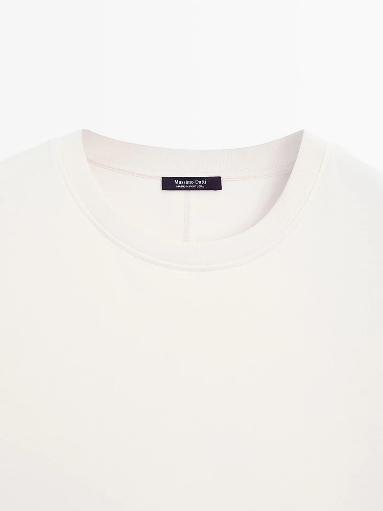 T-shirt couture coton heavy weight
