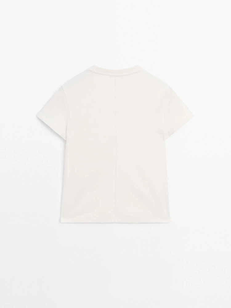 T-shirt couture coton heavy weight