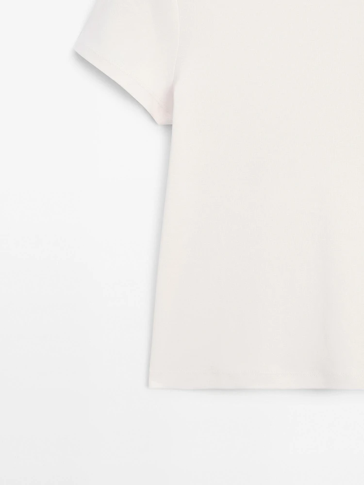 T-shirt couture coton heavy weight