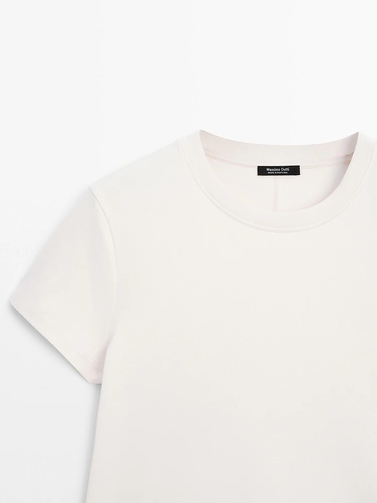 T-shirt couture coton heavy weight