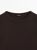 Long sleeve cotton T-shirt