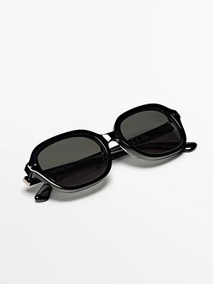 Lunettes de soleil ovales