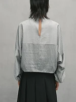 Balloon shirt with funnel neck - Studio