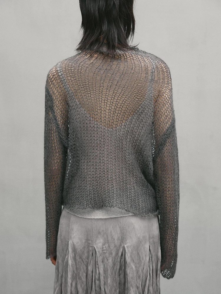 Pull en maille ajourée - Studio