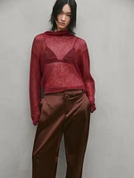 Mini cutwork sweater - Studio