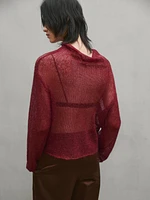 Mini cutwork sweater - Studio