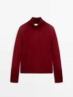 Cropped flowing knit sweater - Studio