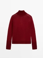 Cropped flowing knit sweater - Studio