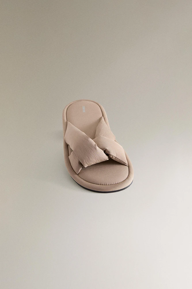 KNOTTED MULE SLIPPERS