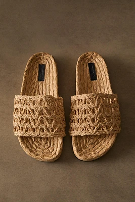 PAPER SLIDER SANDALS