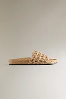PAPER SLIDER SANDALS