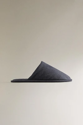 RAMIE MULE SLIPPERS