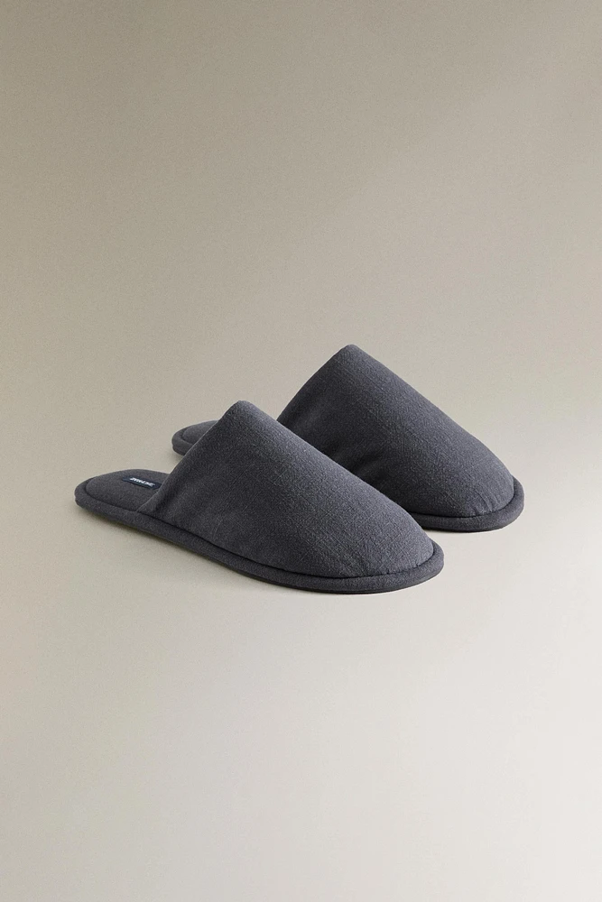 RAMIE MULE SLIPPERS