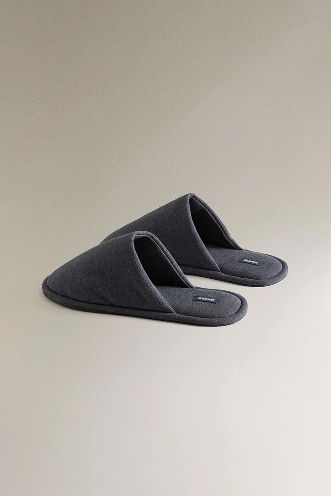 RAMIE MULE SLIPPERS