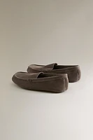 LEATHER MOCCASINS