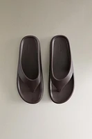 SANDALES DE BAIN CAOUTCHOUTÉES
