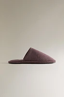 CHAUSSONS TISSU ÉPONGE SALLE DE BAINS