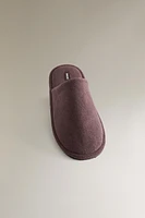 CHAUSSONS TISSU ÉPONGE SALLE DE BAINS