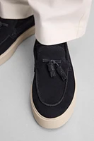 CASUAL TASSEL LEATHER LOAFERS