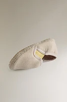 NEUTRAL MOROCCAN SLIPPERS