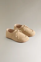 CHILDREN’S LEATHER DERBY SHOES