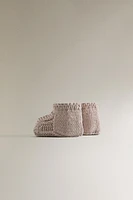 CHUNKY KNIT BOOTS