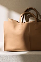 SAC CABAS EN CUIR