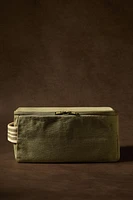 FABRIC MAKEUP BAG WITH HANDLE