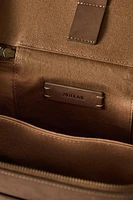 MEDIUM LEATHER COSMETIC BAG