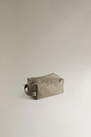 SMALL LINEN MAKEUP BAG